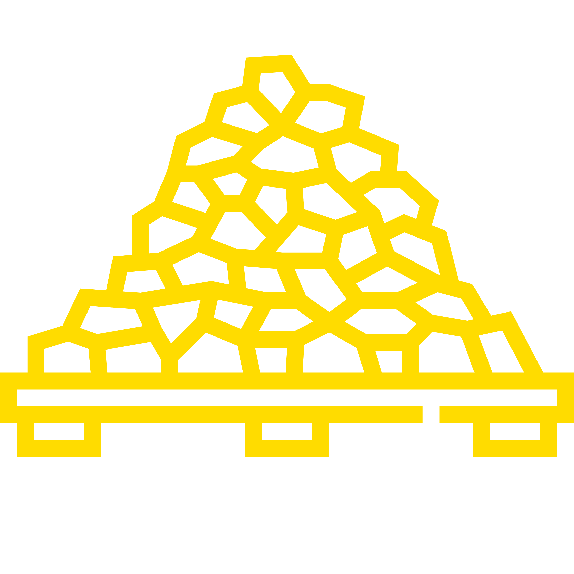 Icon Steine auf Palette